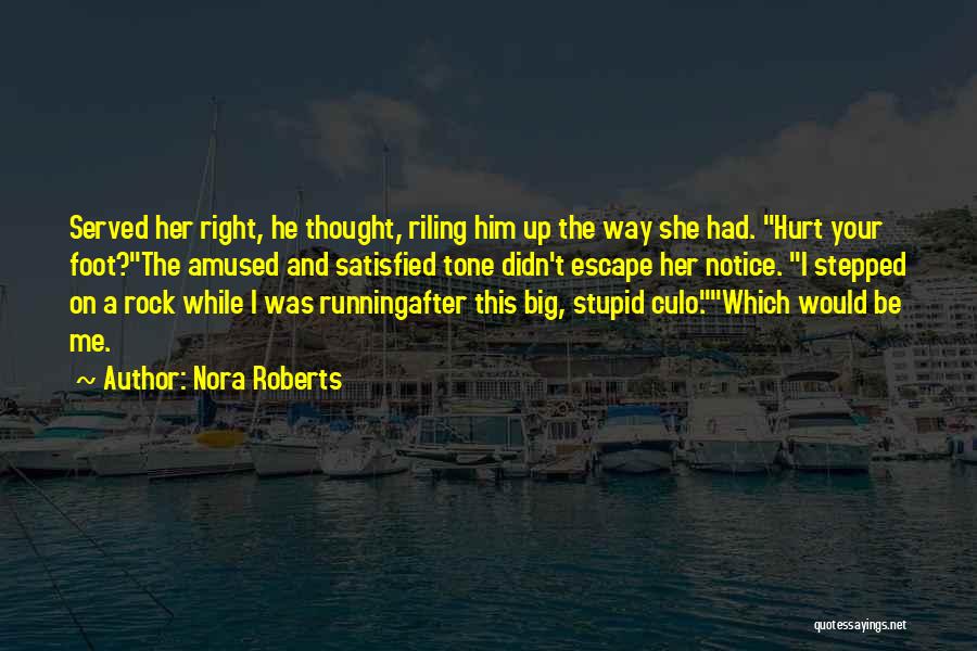 Stepped On Quotes By Nora Roberts