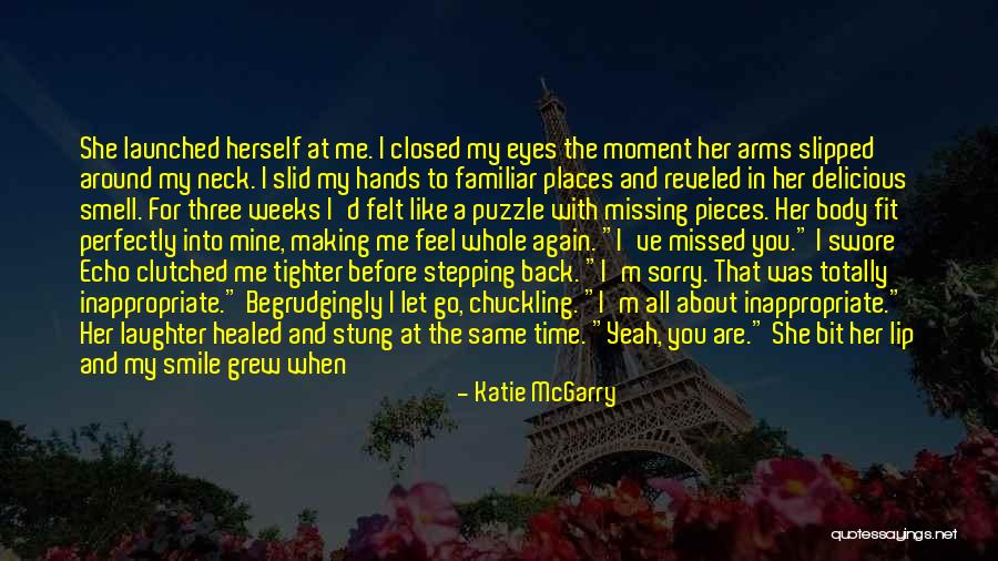 Stepping Back Quotes By Katie McGarry Stepping Back Quotes By Katie McGarry