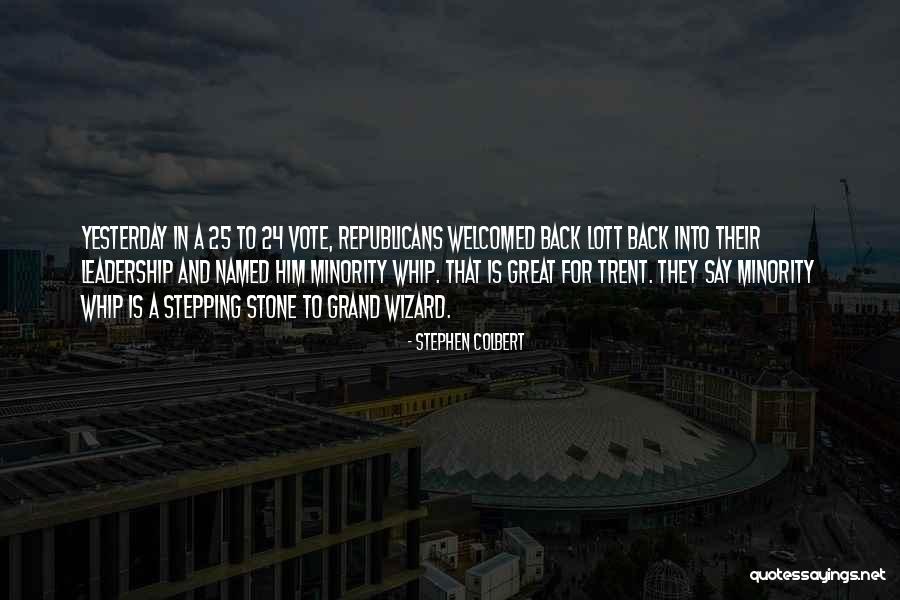 Stepping Back Quotes By Stephen Colbert Stepping Back Quotes By Stephen Colbert