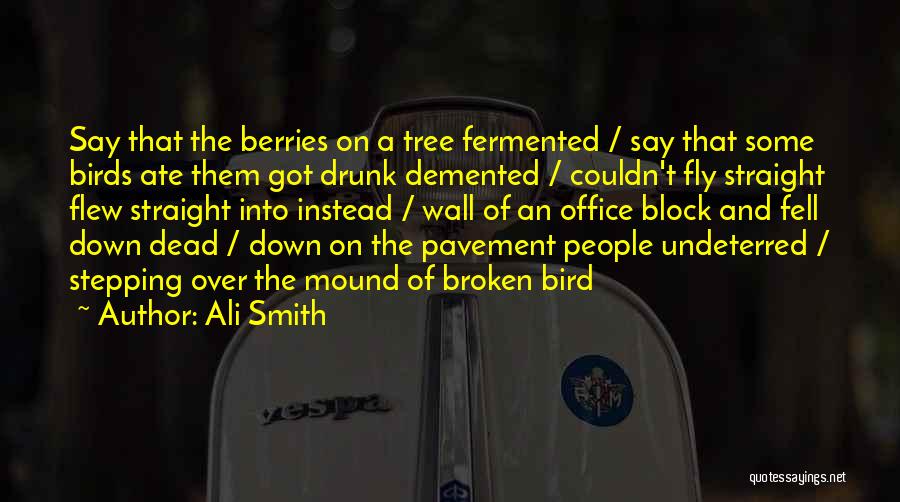 Stepping Down Quotes By Ali Smith