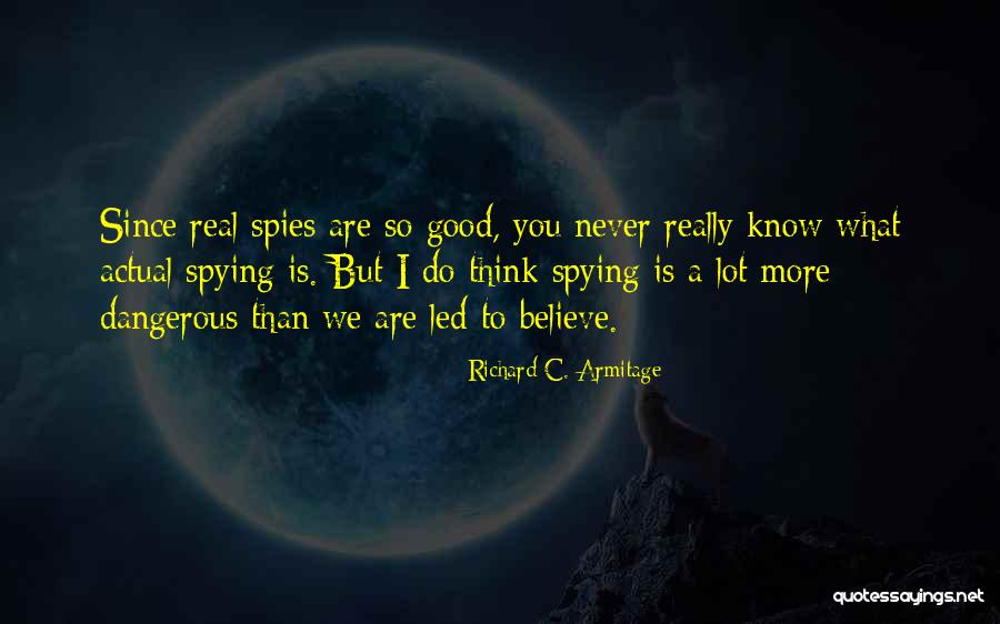 Stepping Out Of Comfort Zones Quotes By Richard C. Armitage Stepping Out Of Comfort Zones Quotes By Richard C. Armitage
