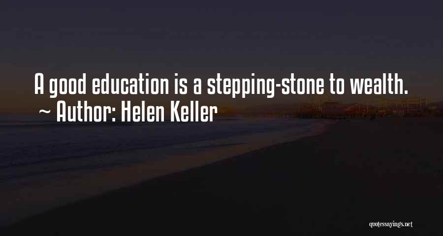 Stepping Stone Quotes By Helen Keller