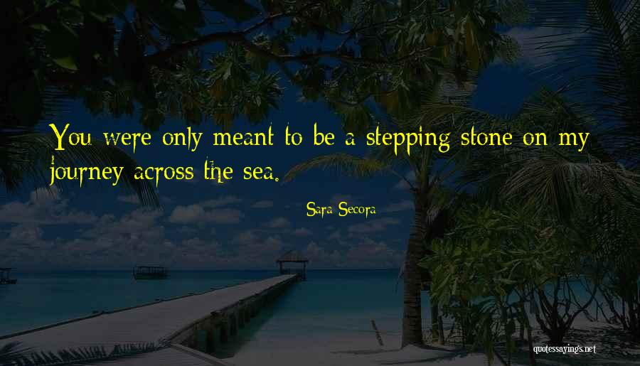 Stepping Stone Quotes By Sara Secora