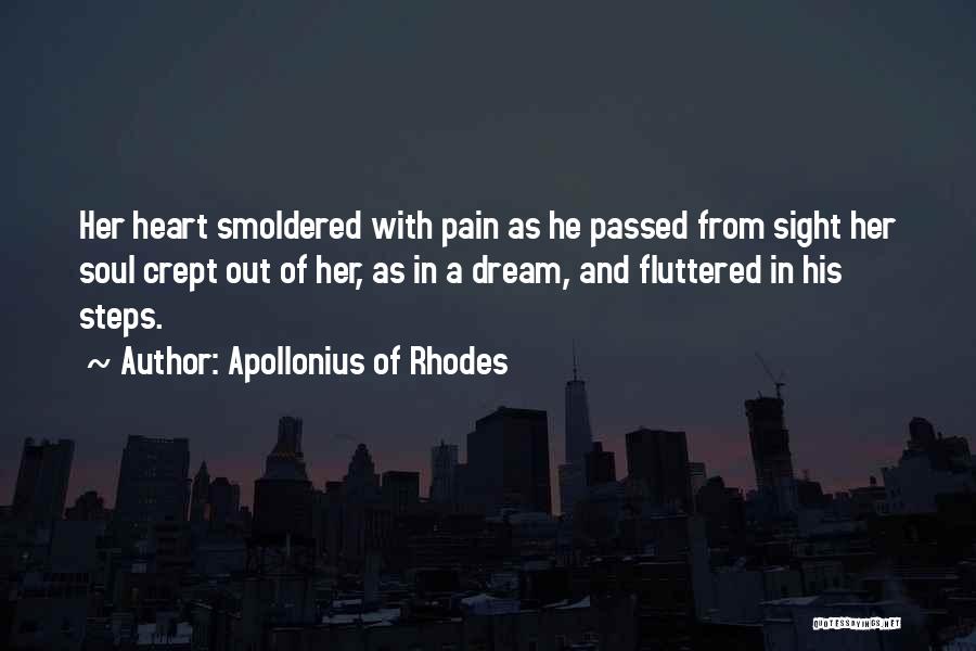 Steps Quotes By Apollonius Of Rhodes