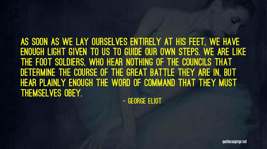 Steps Quotes By George Eliot