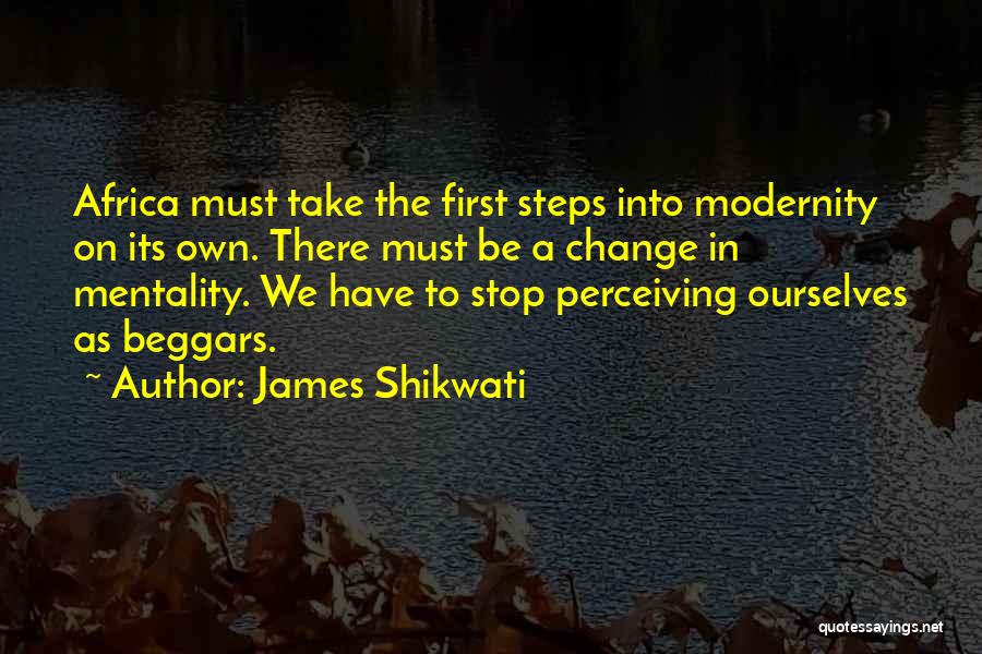 Steps To Change Quotes By James Shikwati