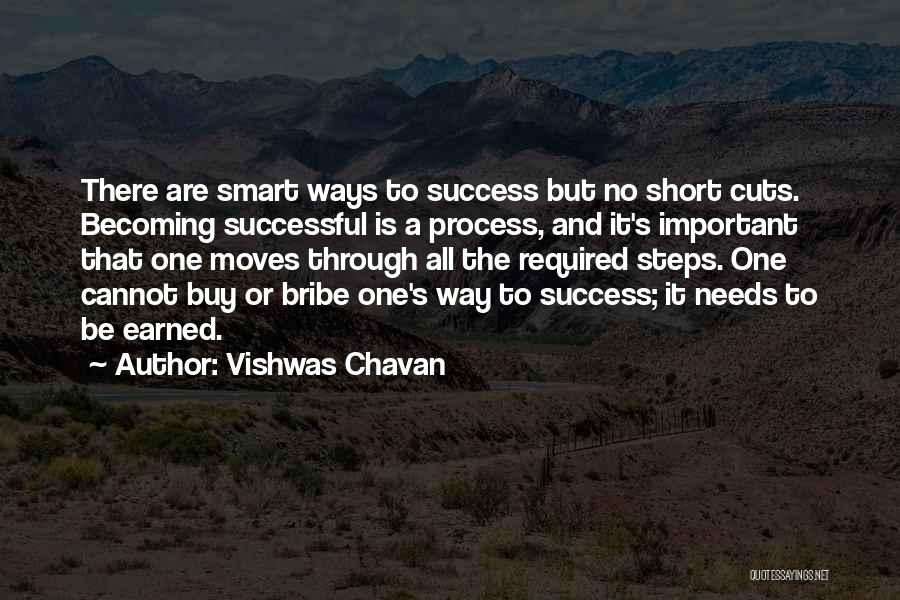 Steps To Success Quotes By Vishwas Chavan