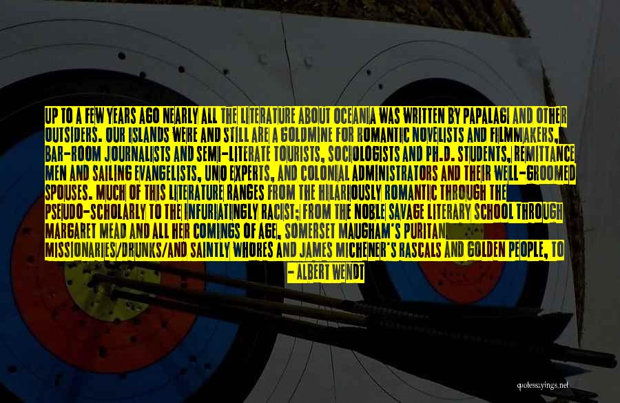Stereotyped Quotes By Albert Wendt Stereotyped Quotes By Albert Wendt