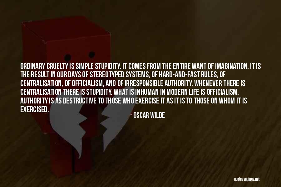 Stereotyped Quotes By Oscar Wilde Stereotyped Quotes By Oscar Wilde