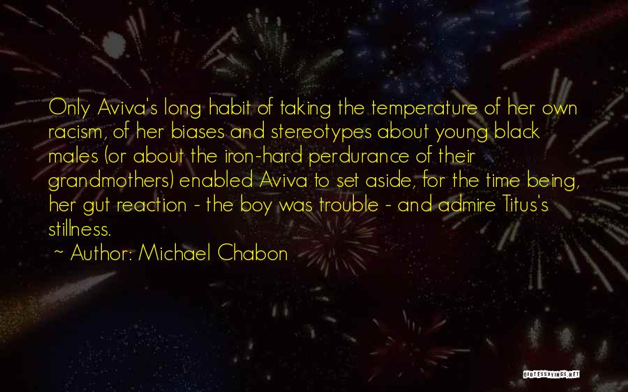 Stereotypes And Racism Quotes By Michael Chabon