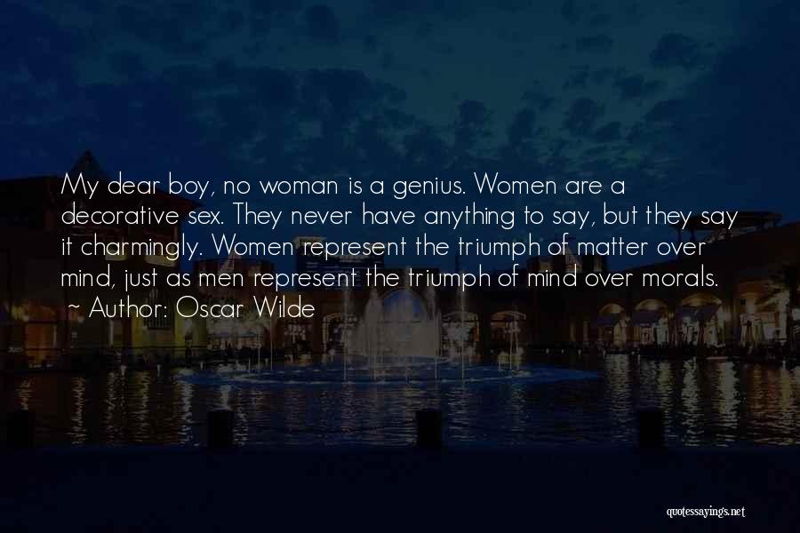 Stereotypes Gender Quotes By Oscar Wilde