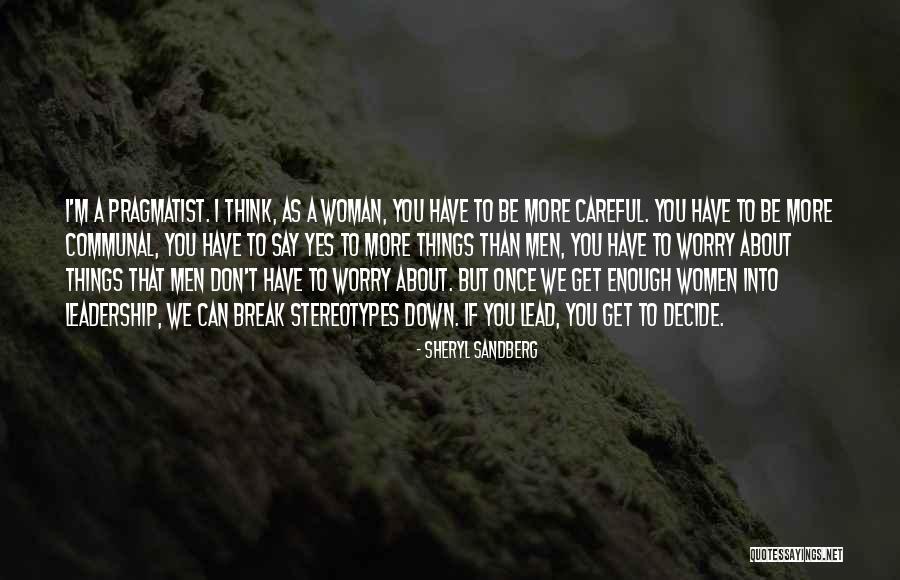 Stereotypes Quotes By Sheryl Sandberg