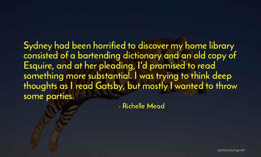 Stereotypical Dad Quotes By Richelle Mead Stereotypical Dad Quotes By Richelle Mead