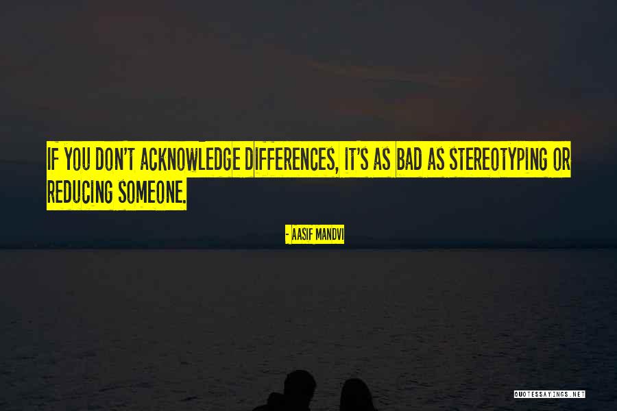 Stereotyping Others Quotes By Aasif Mandvi