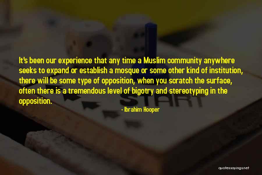 Stereotyping Others Quotes By Ibrahim Hooper