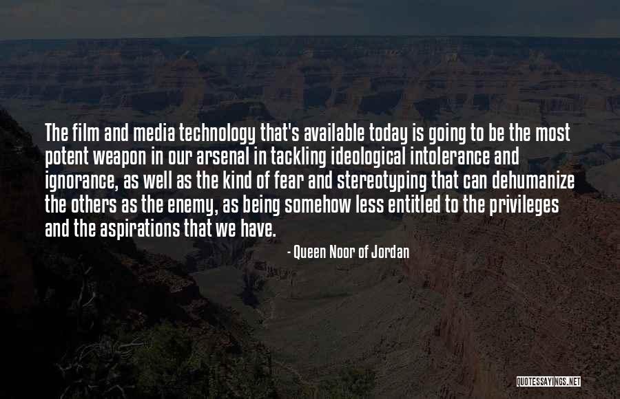 Stereotyping Others Quotes By Queen Noor Of Jordan