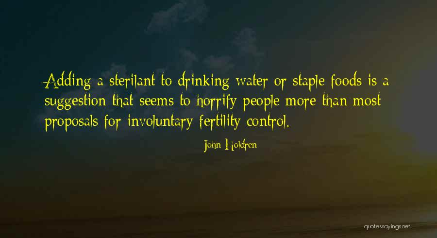Sterilant Quotes By John Holdren Sterilant Quotes By John Holdren