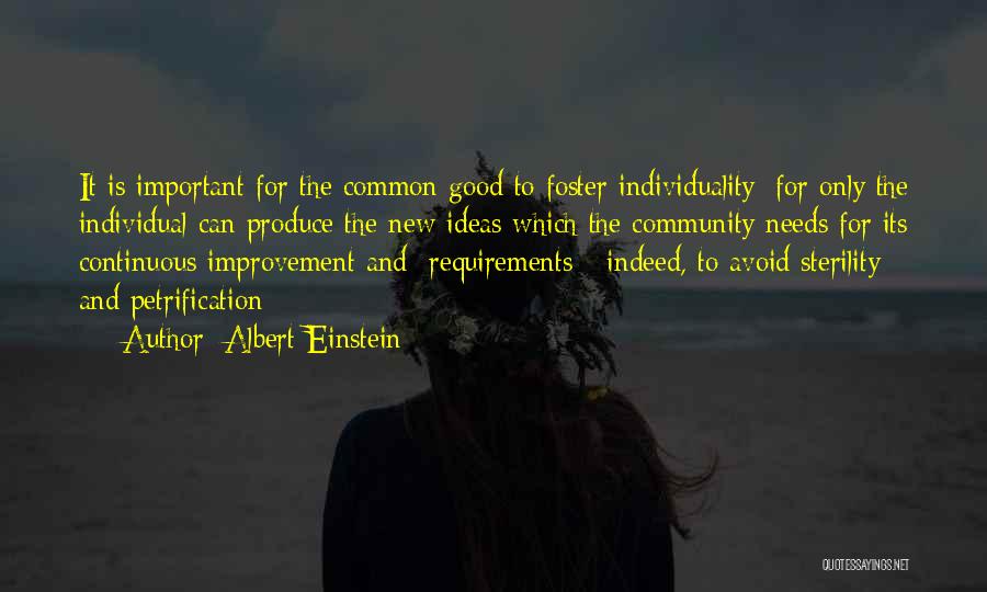 Sterility Quotes By Albert Einstein