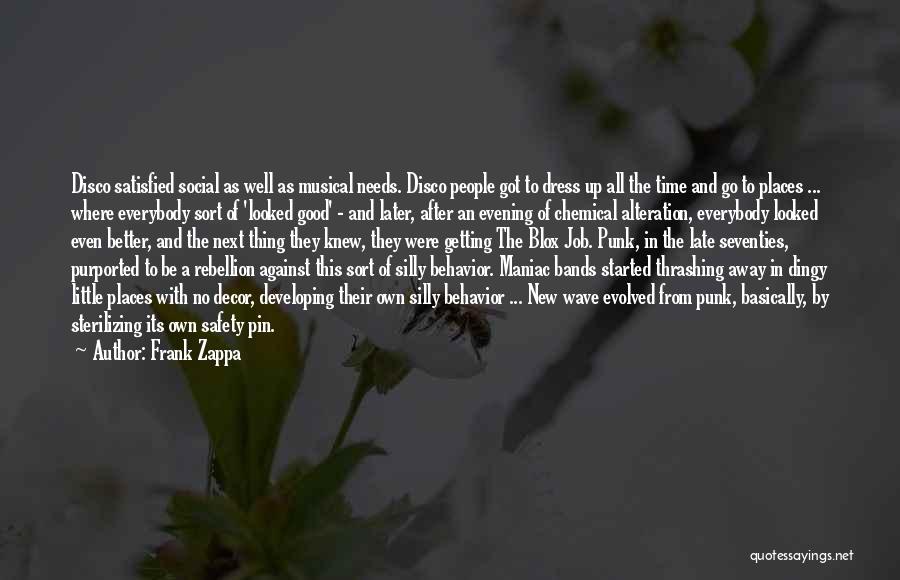 Sterilizing Quotes By Frank Zappa