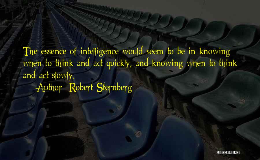 Sternberg Quotes By Robert Sternberg