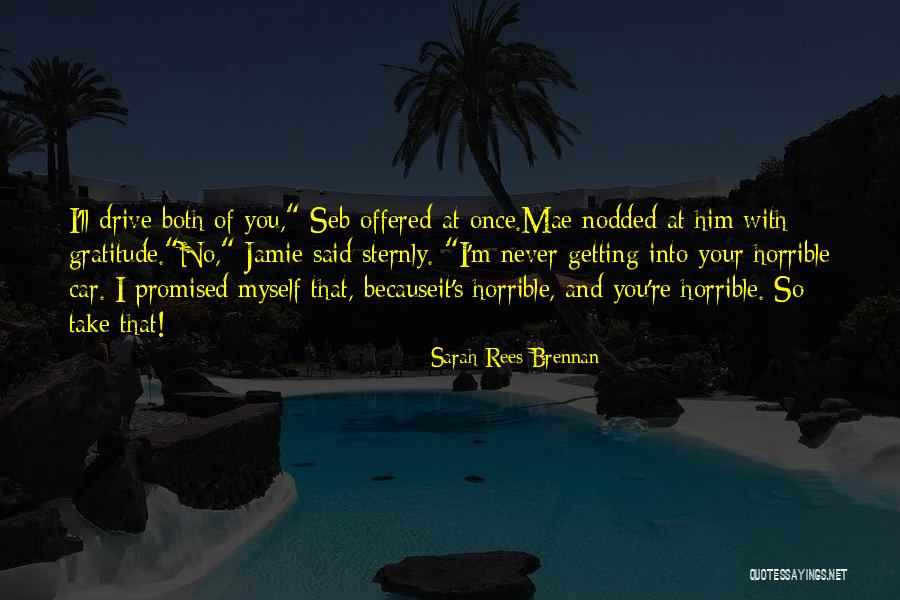 Sternly Quotes By Sarah Rees Brennan Sternly Quotes By Sarah Rees Brennan