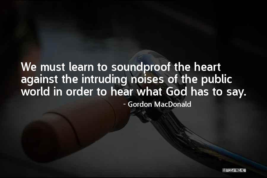 Sterry Quotes By Gordon MacDonald Sterry Quotes By Gordon MacDonald