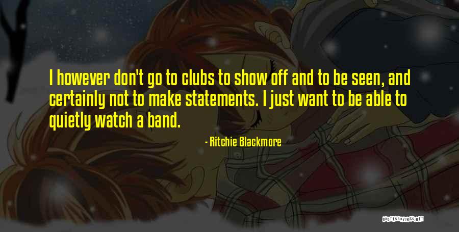 Stettner Auto Quotes By Ritchie Blackmore