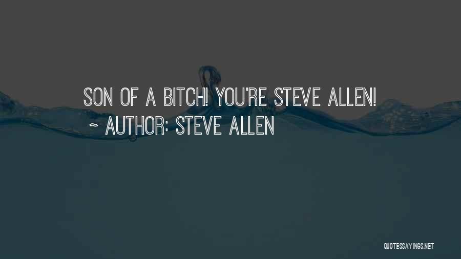 Steve Allen Quotes 1694965