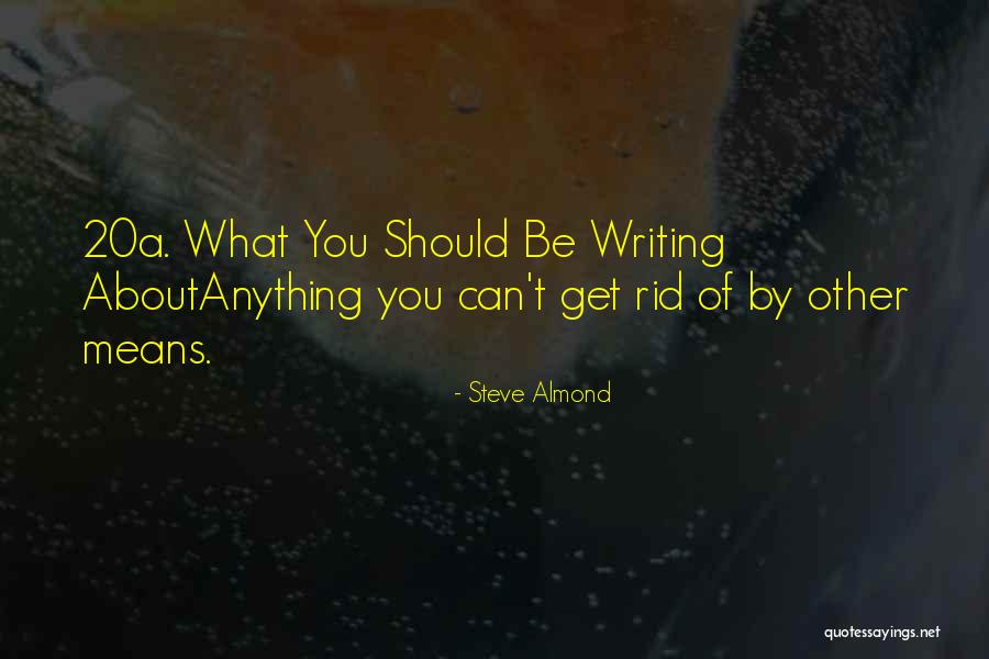 Steve Almond Quotes 119975