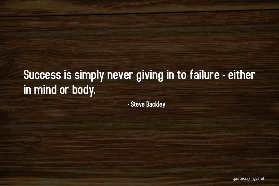 Steve Backley Quotes 1113083