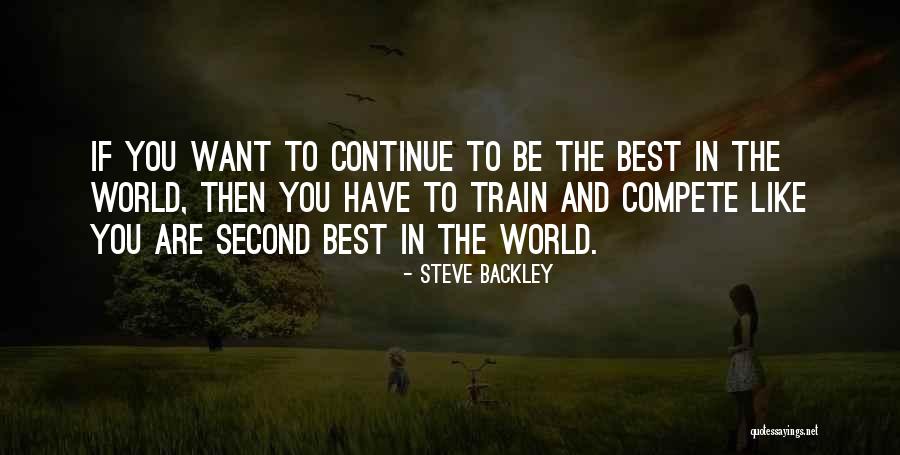 Steve Backley Quotes 944915