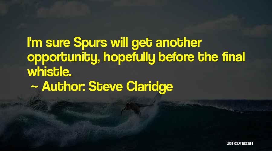 Steve Claridge Quotes 285435