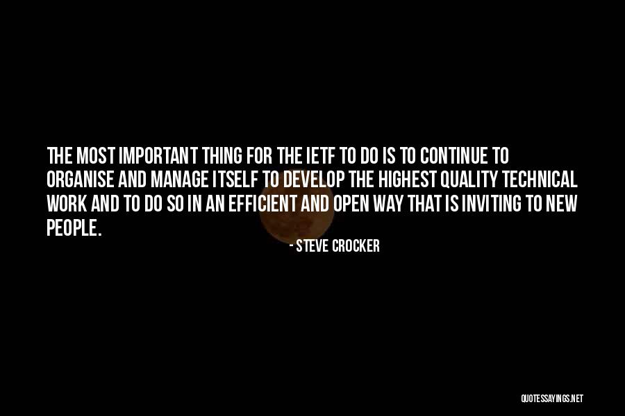 Steve Crocker Quotes 1156489