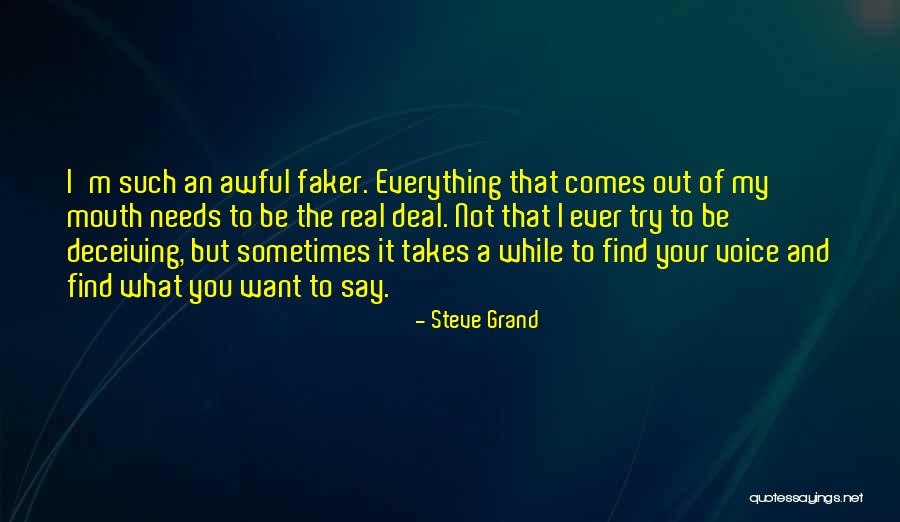 Steve Grand Quotes 608789