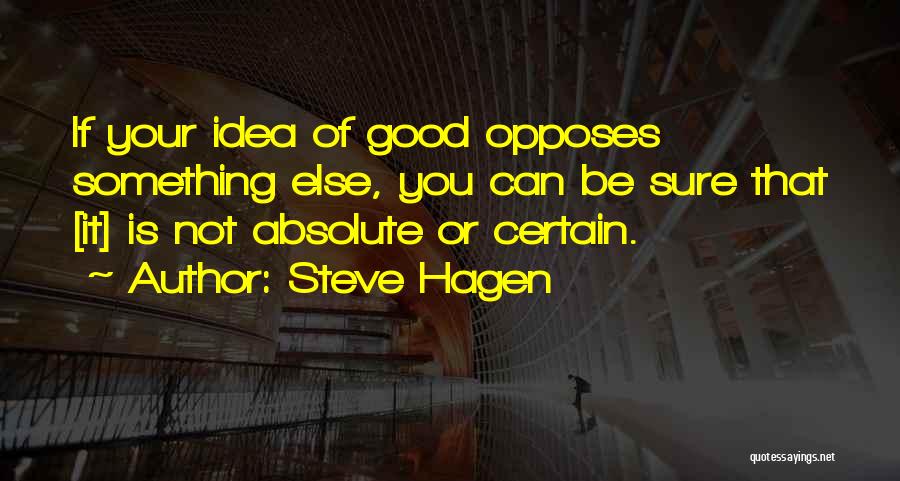 Steve Hagen Quotes 451247