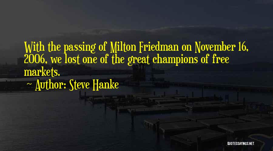 Steve Hanke Quotes 589351