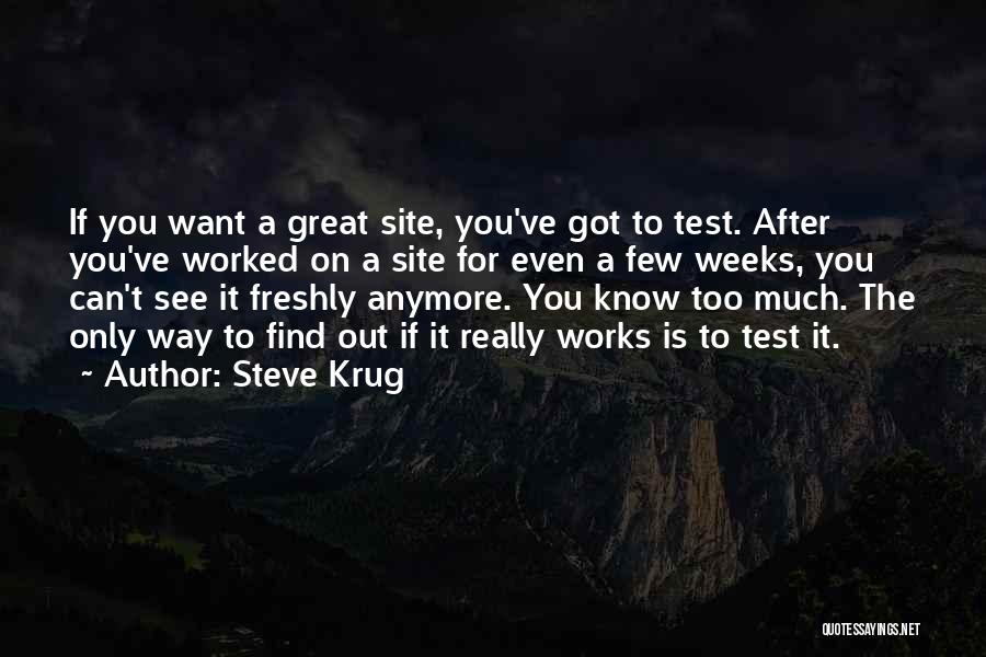 Steve Krug Usability Quotes By Steve Krug