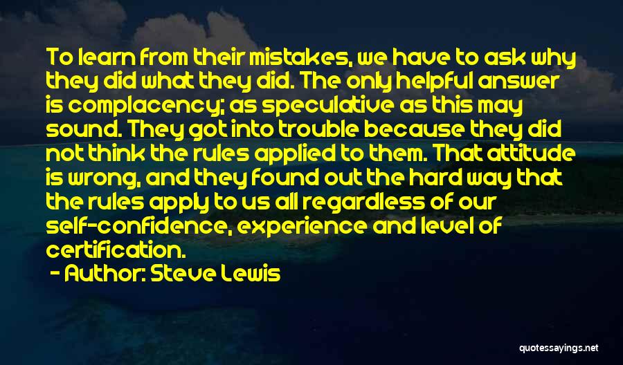 Steve Lewis Quotes 1857181