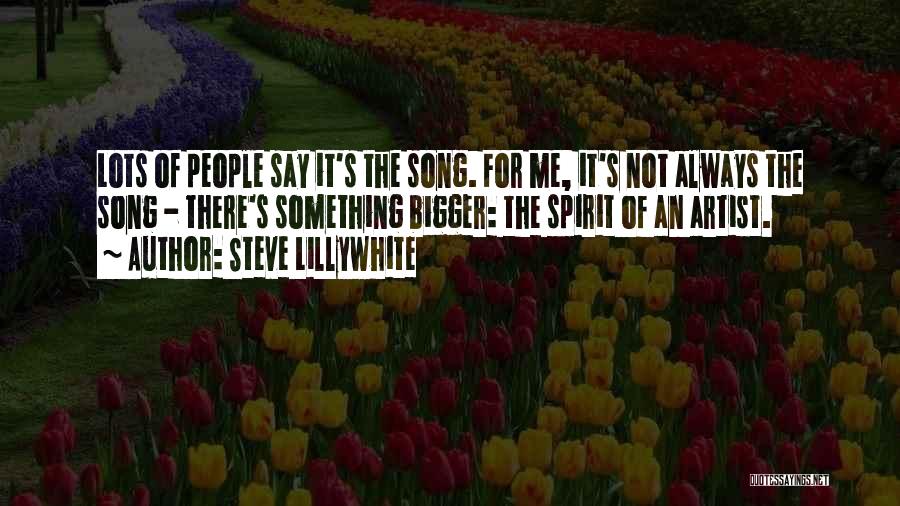 Steve Lillywhite Quotes 137565