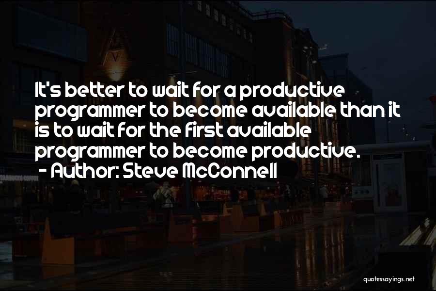 Steve McConnell Quotes 431649