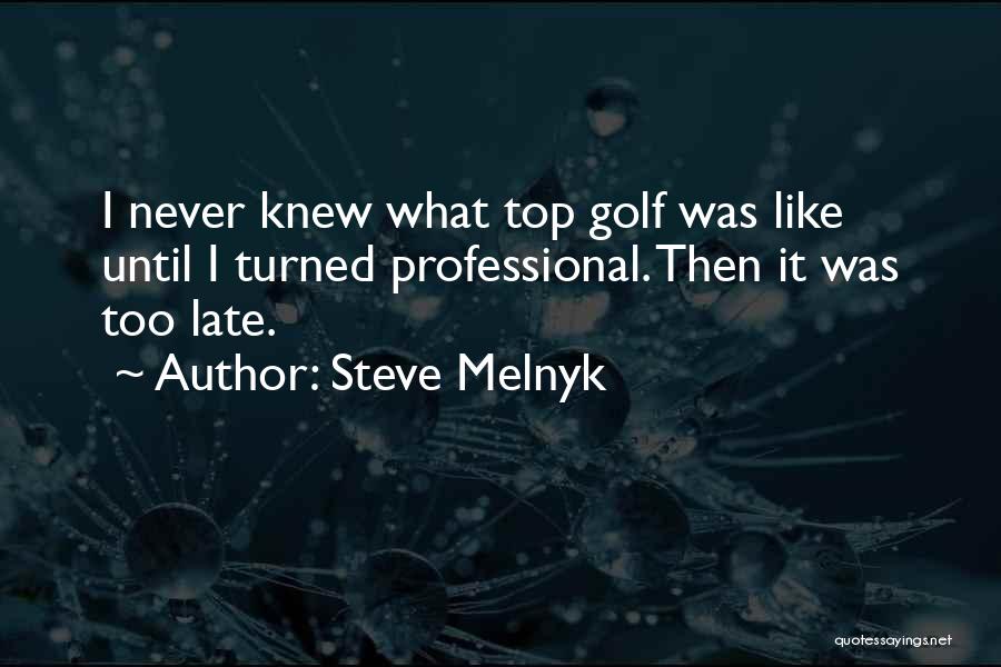 Steve Melnyk Quotes 1795901