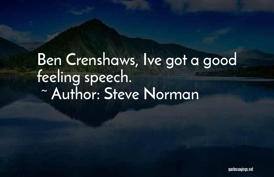 Steve Norman Quotes 2212406