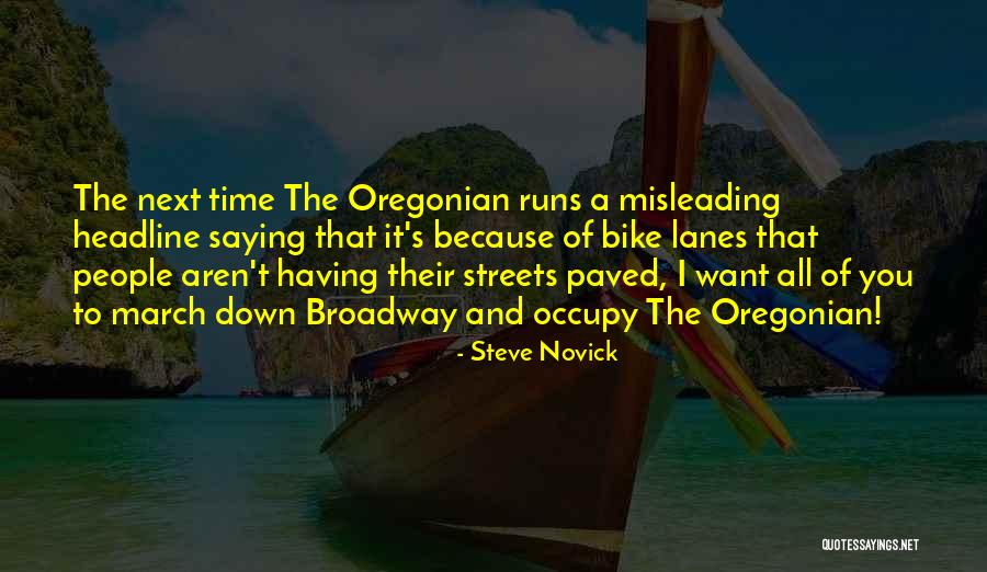 Steve Novick Quotes 359304