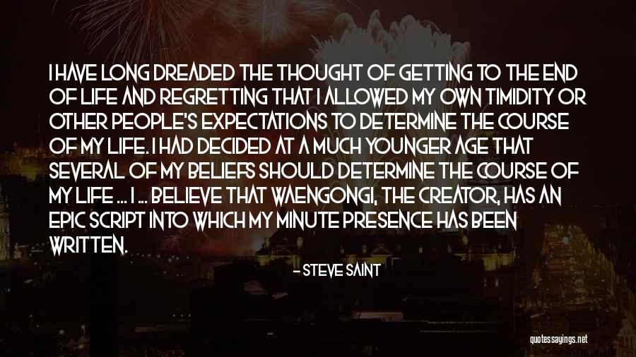 Steve Saint Quotes 851375