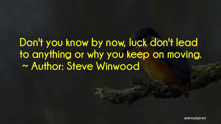 Steve Winwood Quotes 1448720