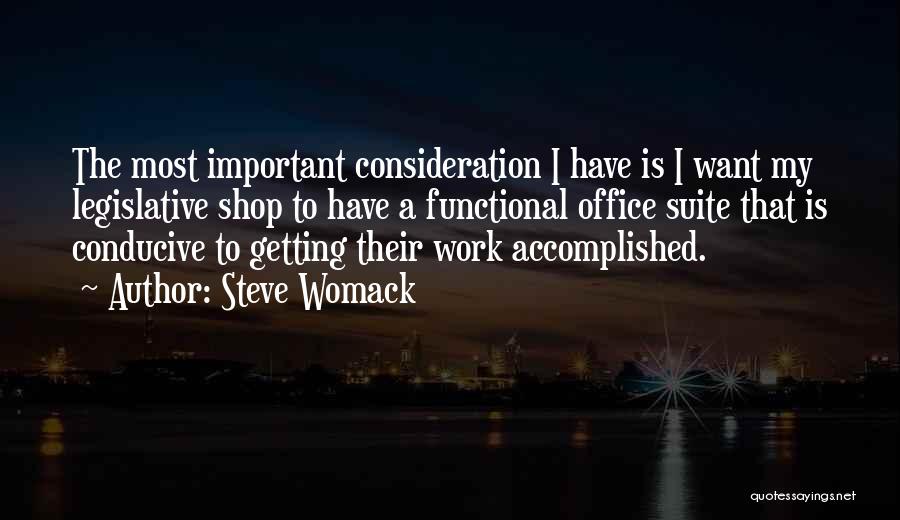 Steve Womack Quotes 928284