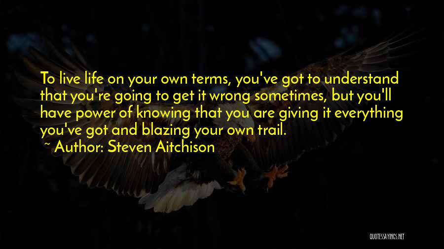 Steven Aitchison Quotes 1886009