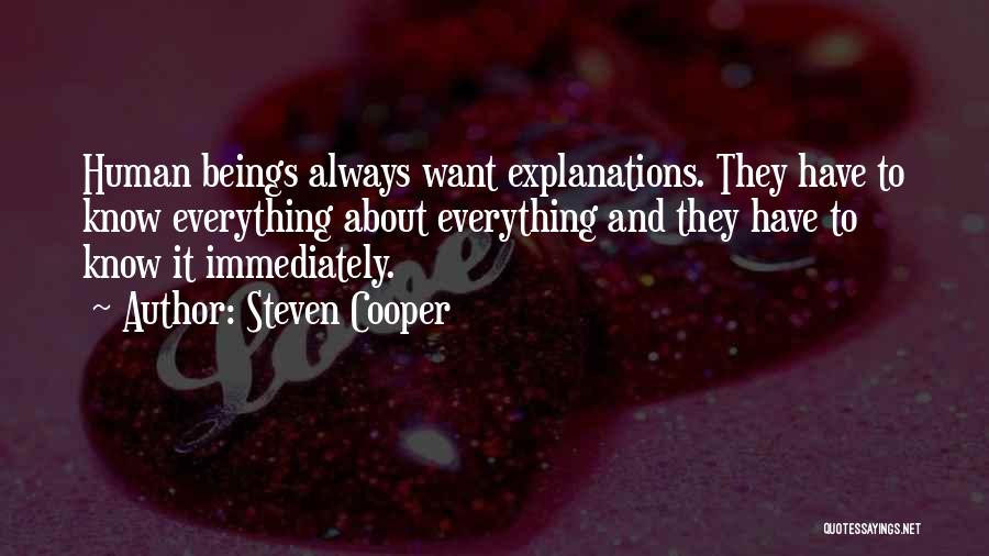 Steven Cooper Quotes 959908