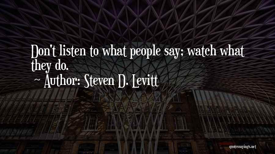 Steven D. Levitt Quotes 80253