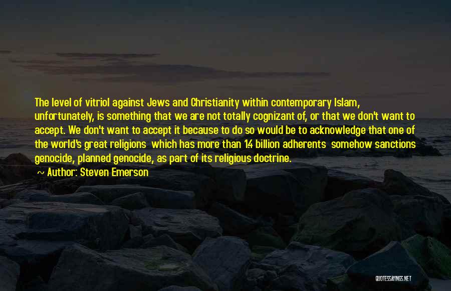 Steven Emerson Quotes 844176